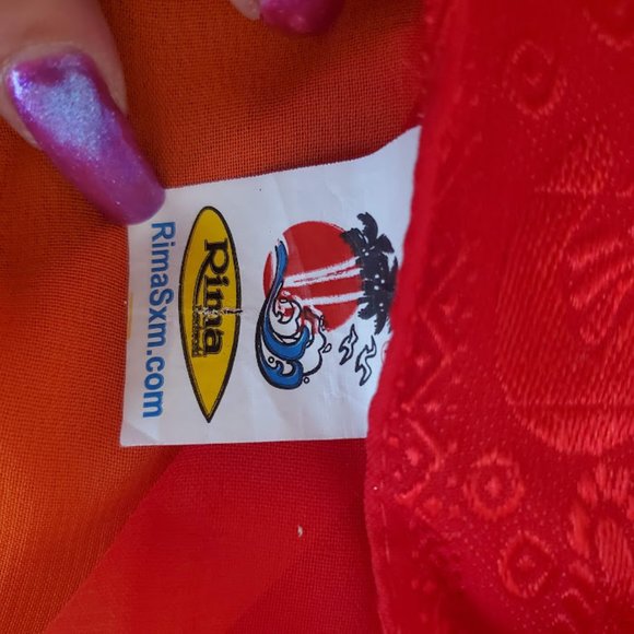 Rima Rainbow Bright Multicolor Pareo Sarong Beach Cover Up Wrap Pride Fringe - Picture 6 of 12